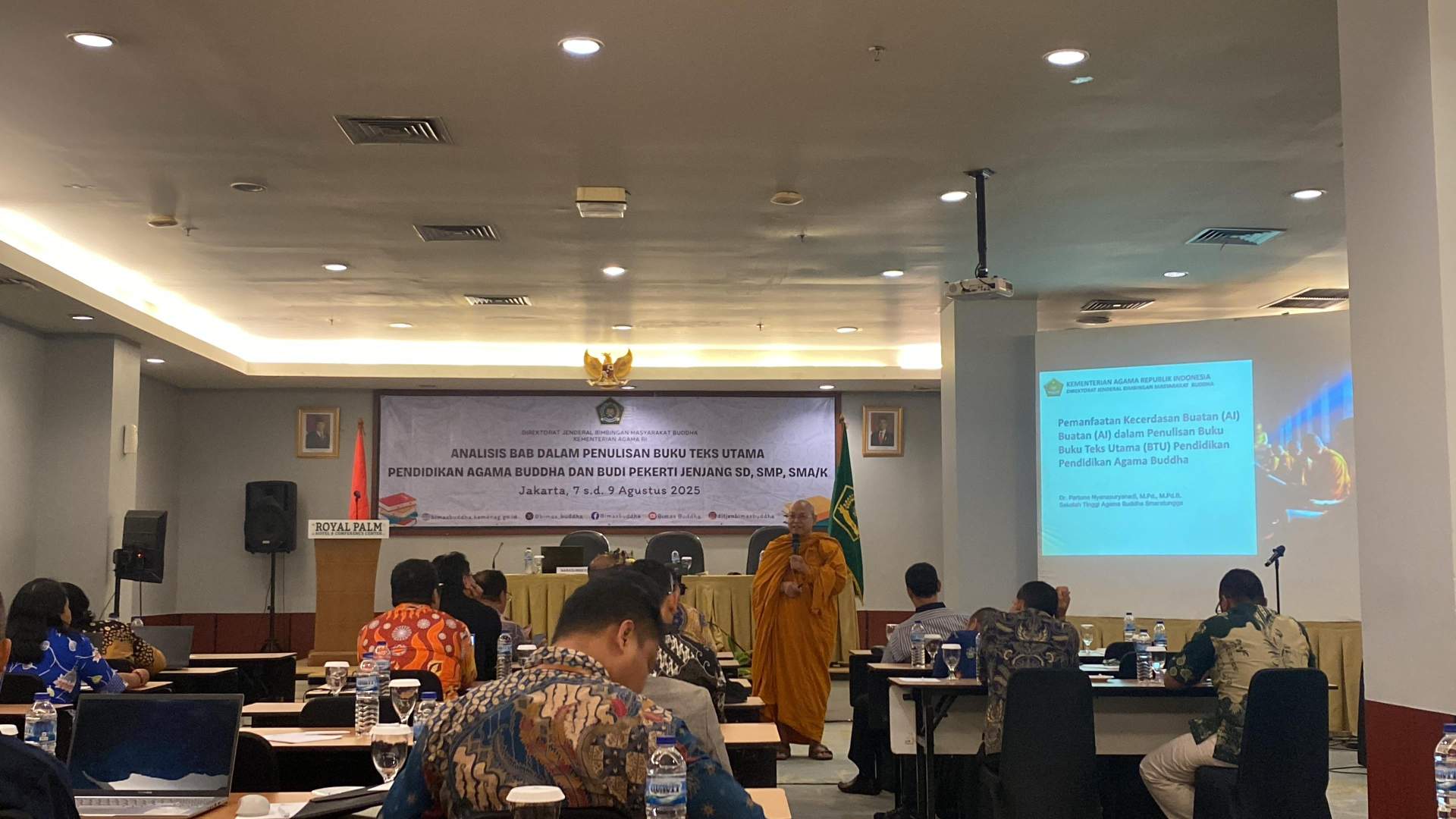Dosen STIAB Smaratungga Jadi Narasumber Analisis BTU Pendidikan Agama Buddha